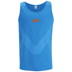 Myprotein pánské Racer Back běžecké tílko - modré