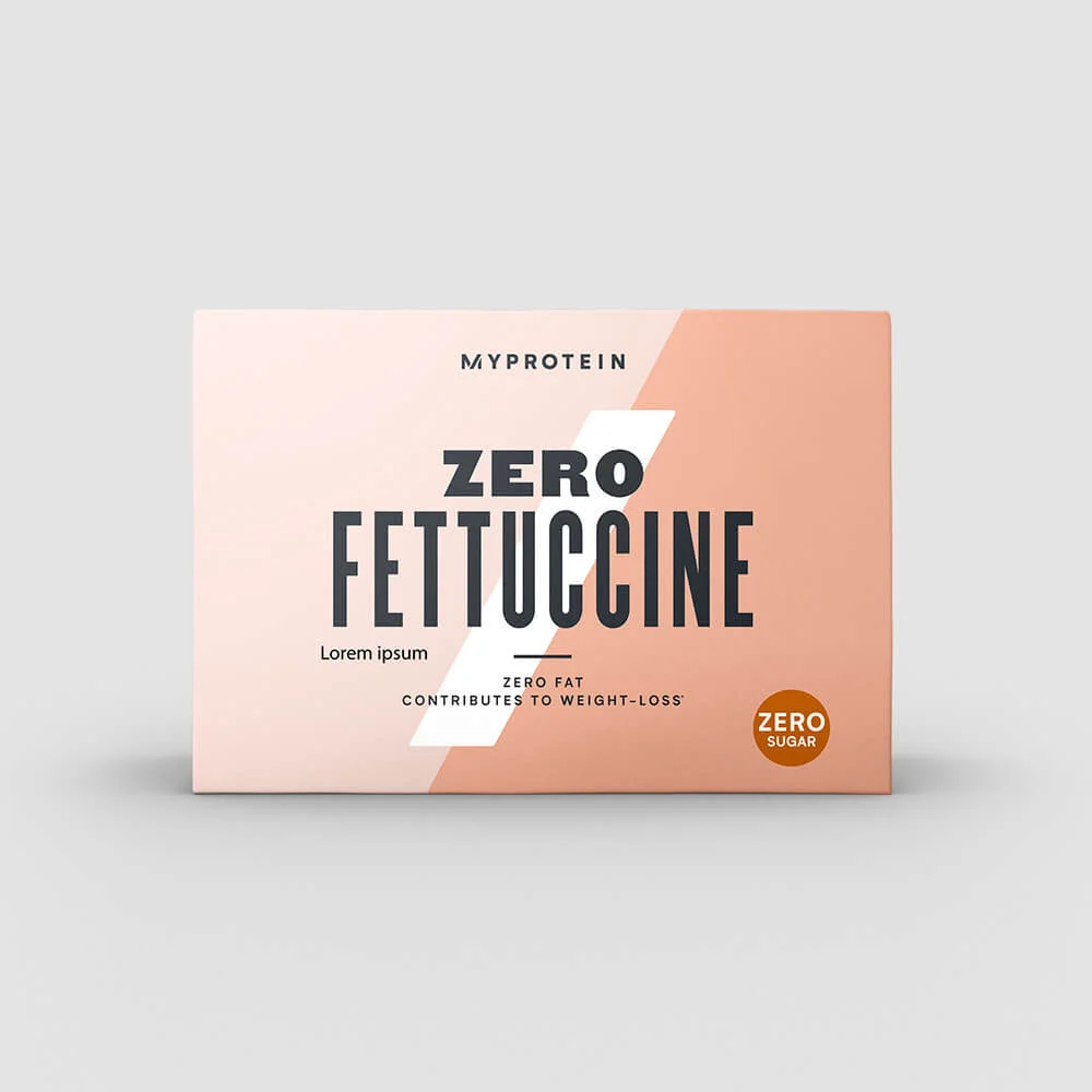 Zero Fettuccine (Vzorek) - 100g - Bez příchuti Obrázek 1