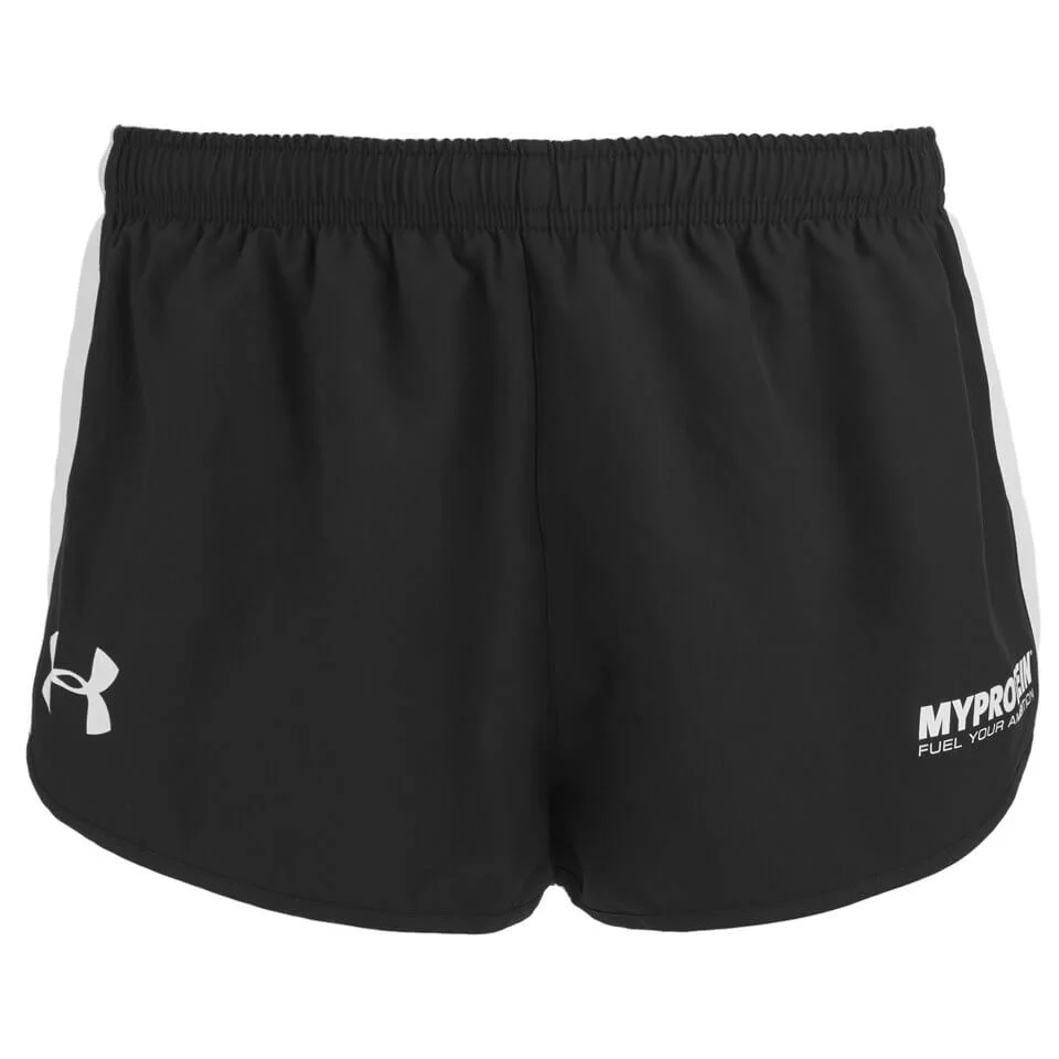 Under Armour Athletic Pánske Šortky, Čierna/Biela Obrázek 1