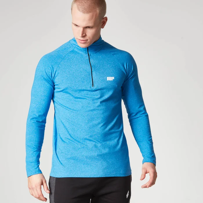 Performance 1/4 Zip Top s dlouhým rukávem