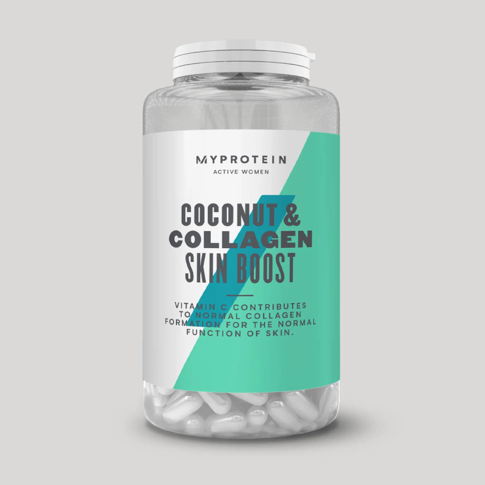 Kapsle na podporu pokožky Kolagen a kokos - 180Kapsle - Bez příchuti Obrázek 1