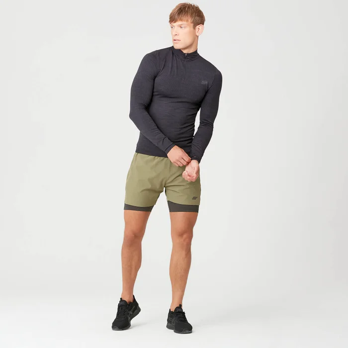 Sculpt bezešvý ¼ Zip Top
