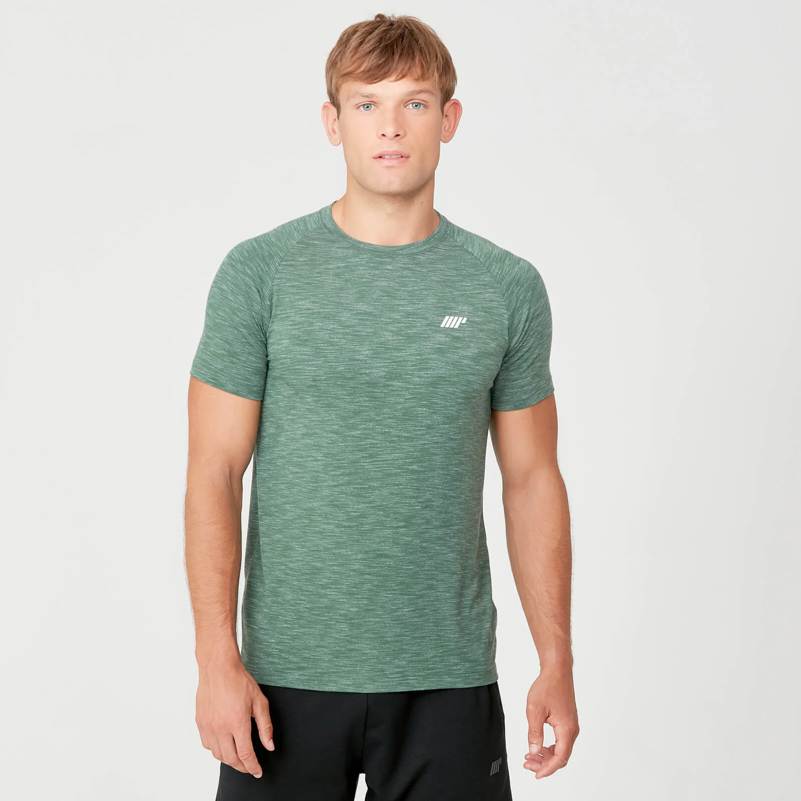 Performance tričko - Zelený melír - XS Obrázek 1