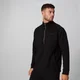 City Pullover s ½ zipem - Černý