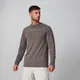 Aero Knit tričko s dlouhým rukávem - Driftwood melír