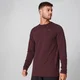 Aero Knit tričko s dlouhým rukávem - Oxblood melír
