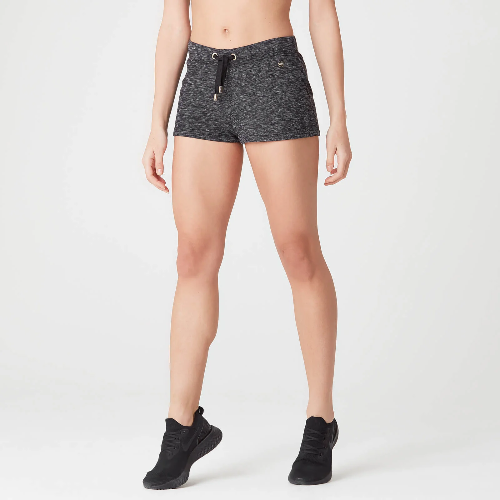 Luxe Lounge kraťasy - Black Heather - XS Obrázek 1
