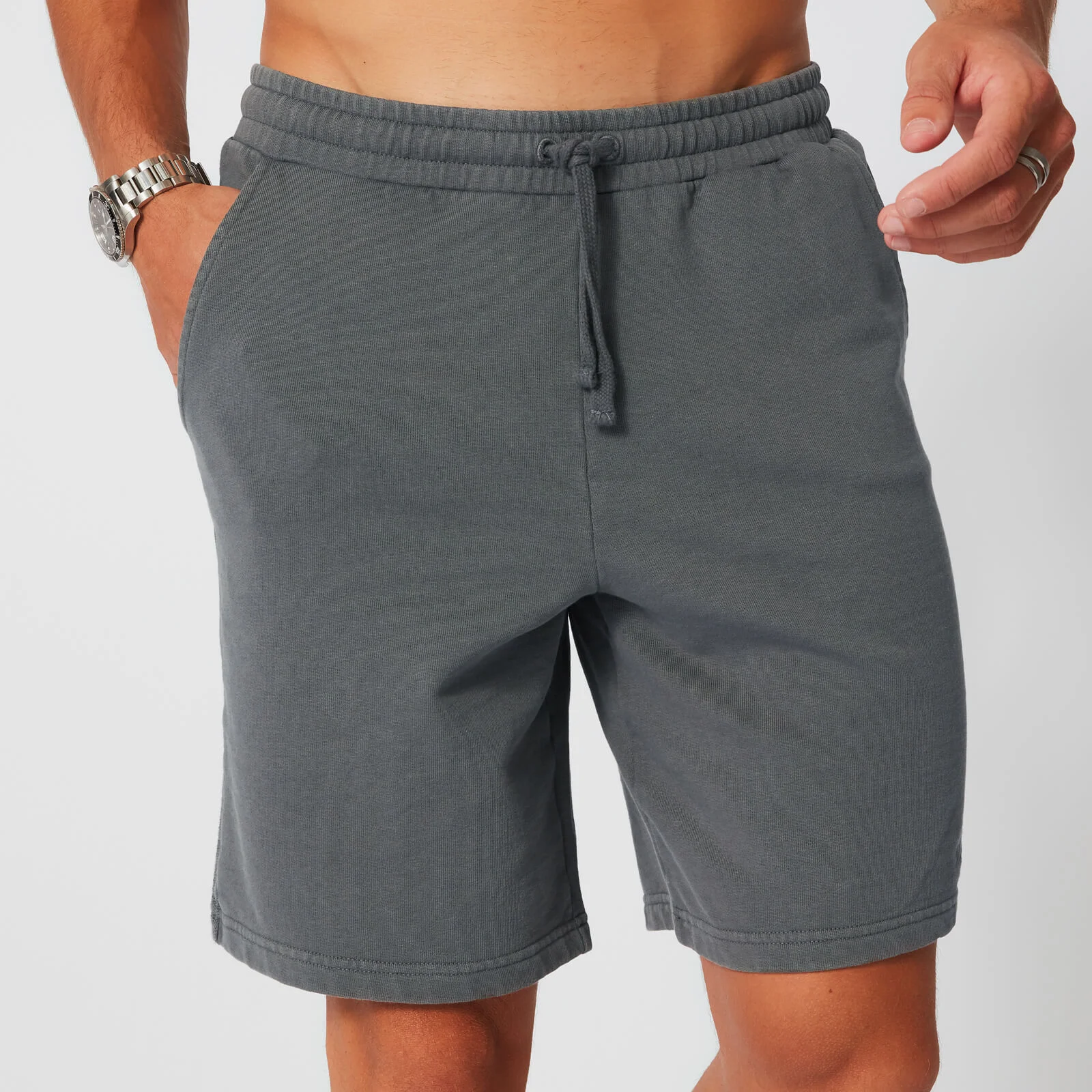 Washed kraťasy - Šedé - XS Obrázek 1