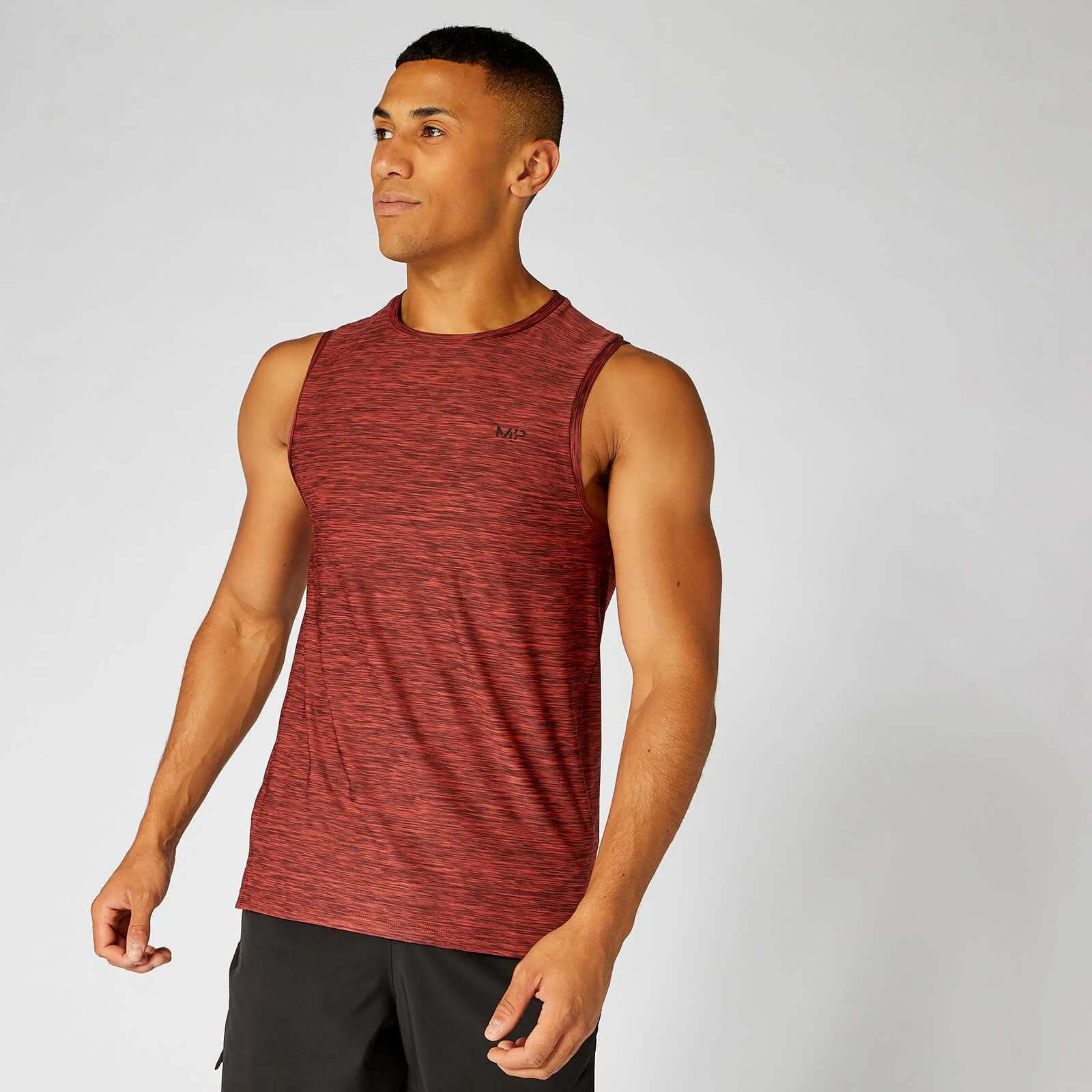 Dry-Tech Infinity Tank top — Červený melír - XS Obrázek 1