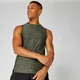 Dry-Tech Infinity Tank top — Zelený melír