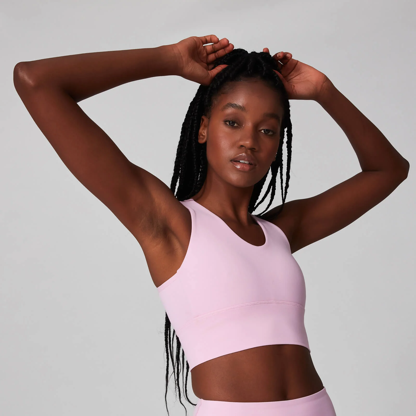 Power Longline sportovní podprsenka - Růžová - XS Obrázek 1