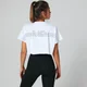 Logo Crop Top - Bílý