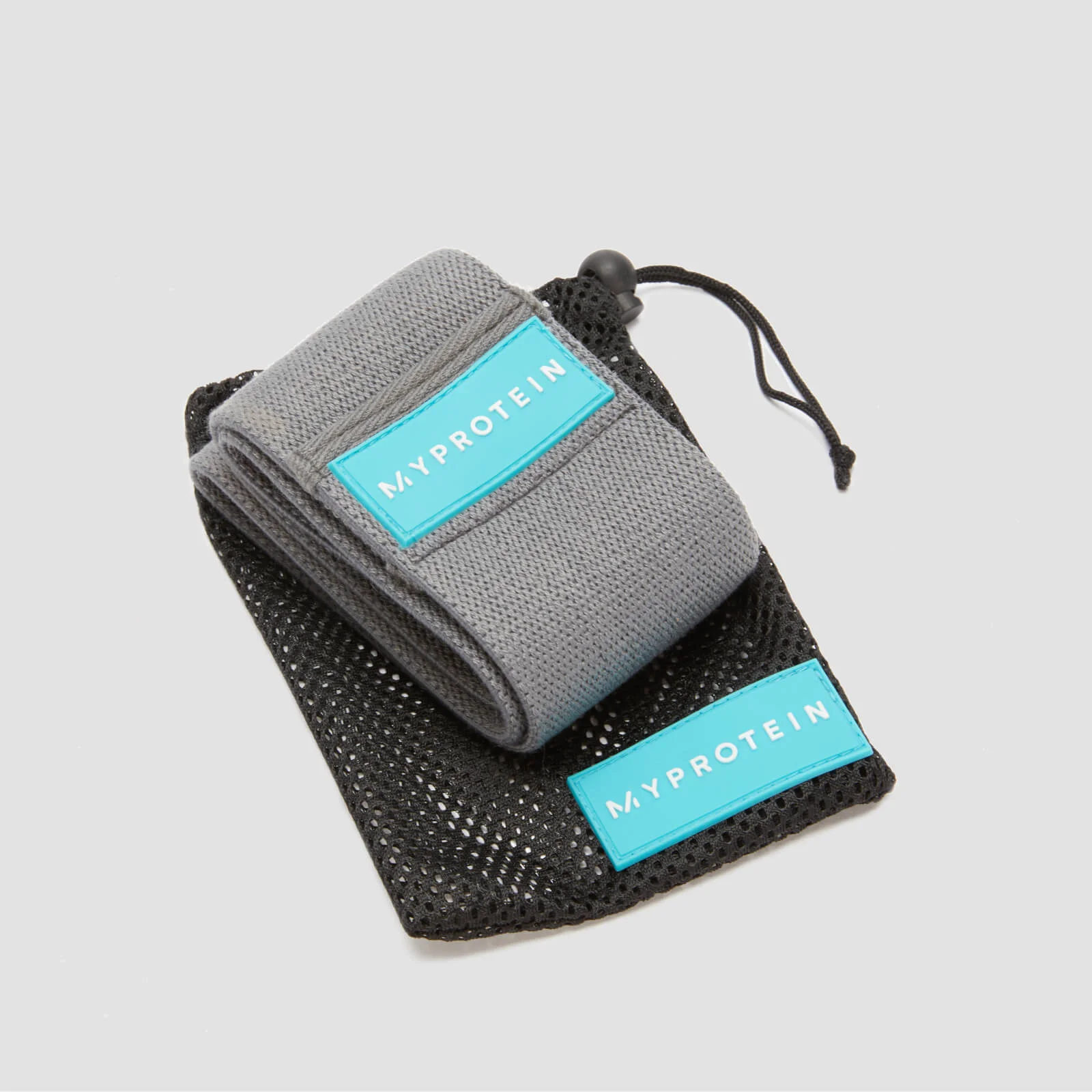 MYPROTEIN Posilovací Guma – Střední – Šedá Obrázek 1