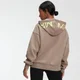 Oversized mikina - Praline