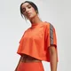 Power Crop Tape tričko - Oranžové