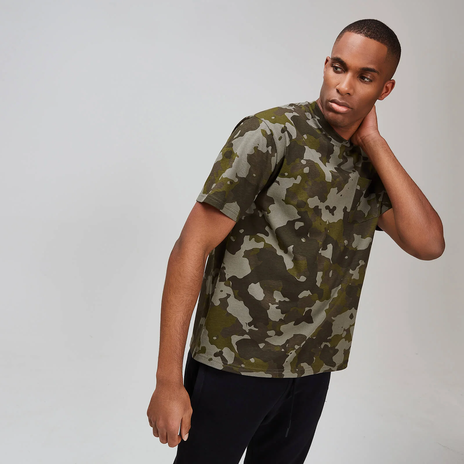MP Men's Rest Day Pocket Stitch T-Shirt - Camo - XS Obrázek 1
