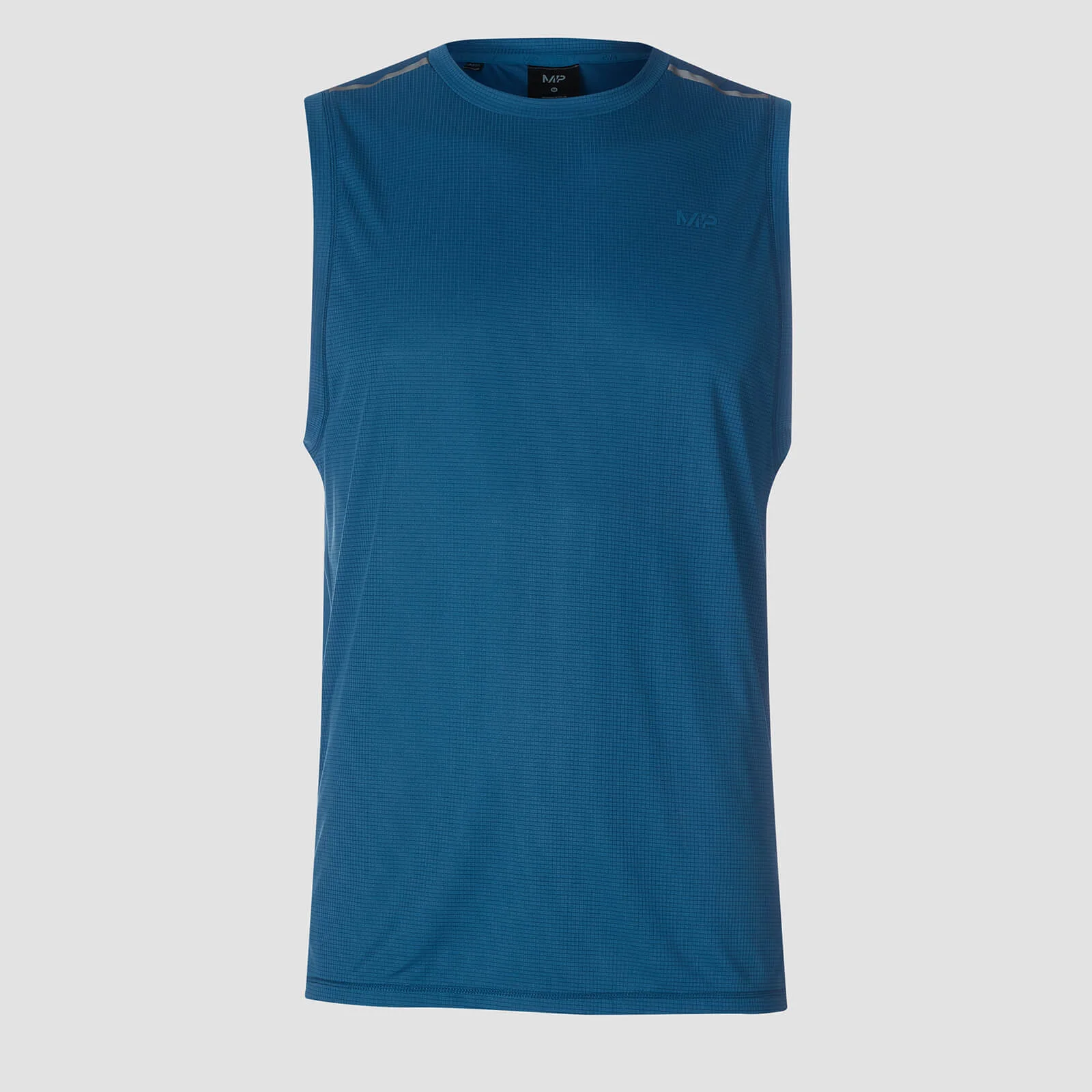MP Men's Training Grid Tank Top - Pilot Blue - XS Obrázek 1