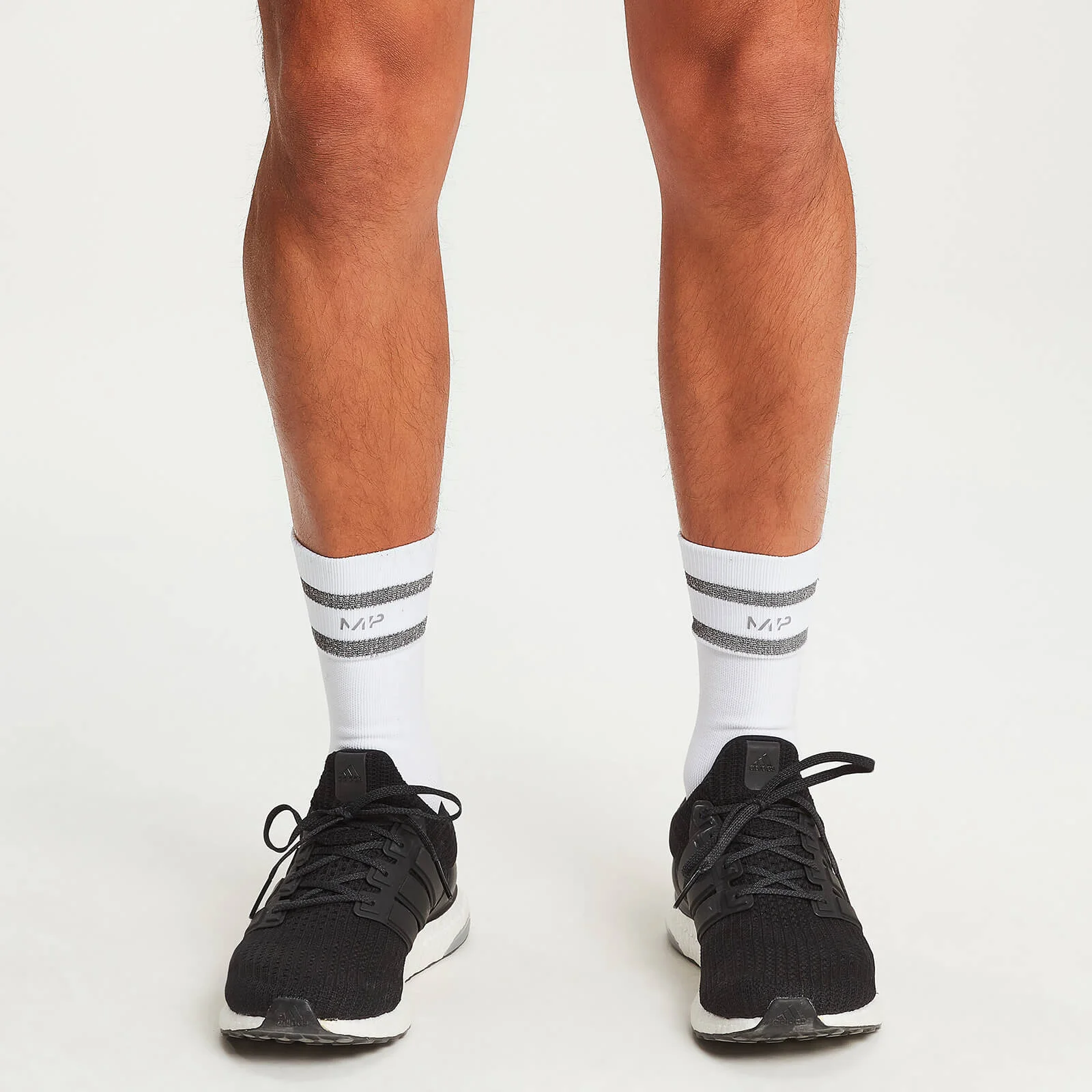 MP Reflective Crew Socks - White - UK 6-8 Obrázek 1