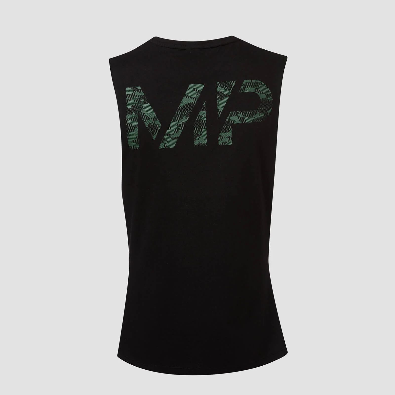 MP Geo Camo Tank Top - Černo-zelený - XS Obrázek 1