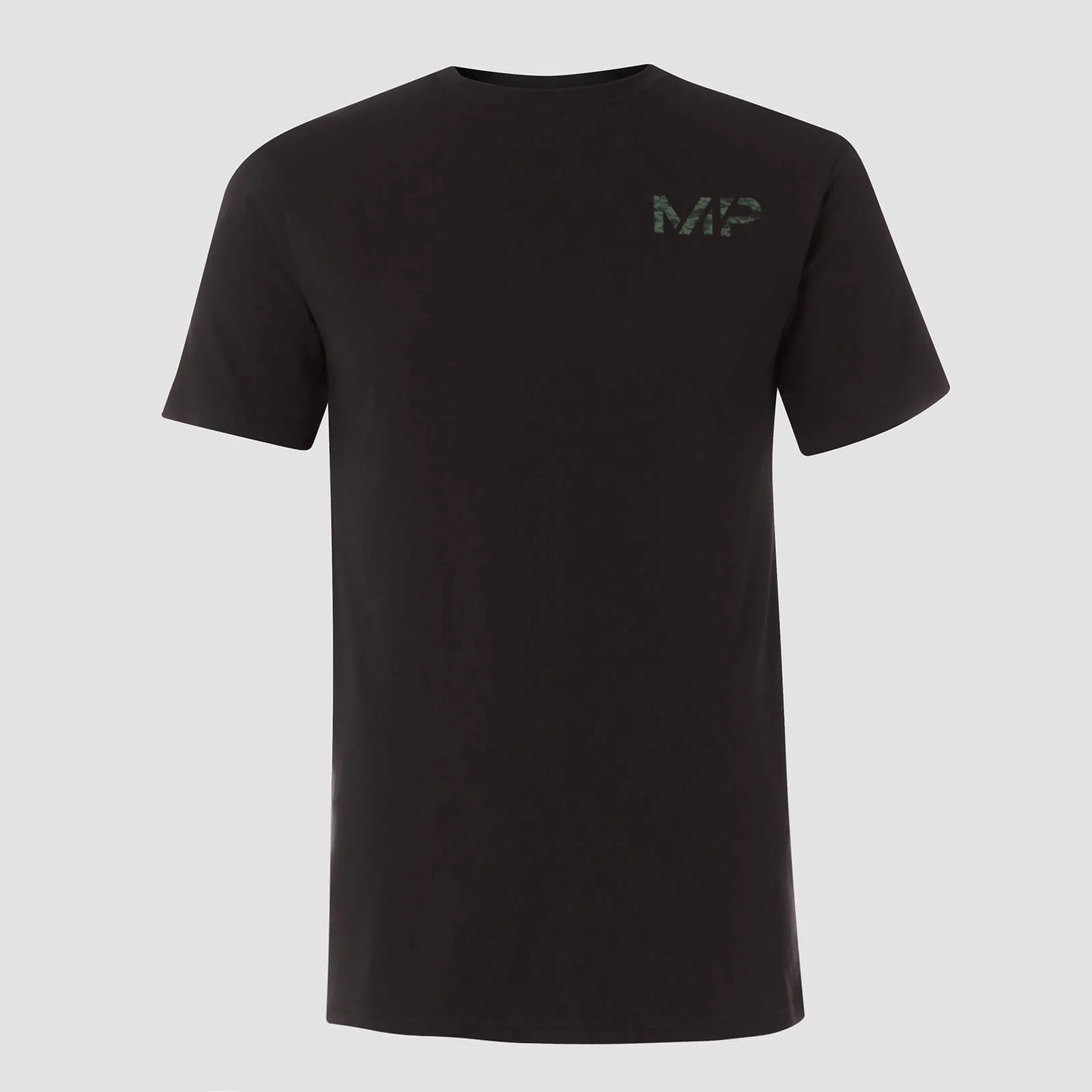 MP Geo Camo tričko - Černo-zelené - XS Obrázek 1
