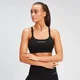 MP dámská sportovní podprsenka s potiskem Fuel Your Ambition – Černá