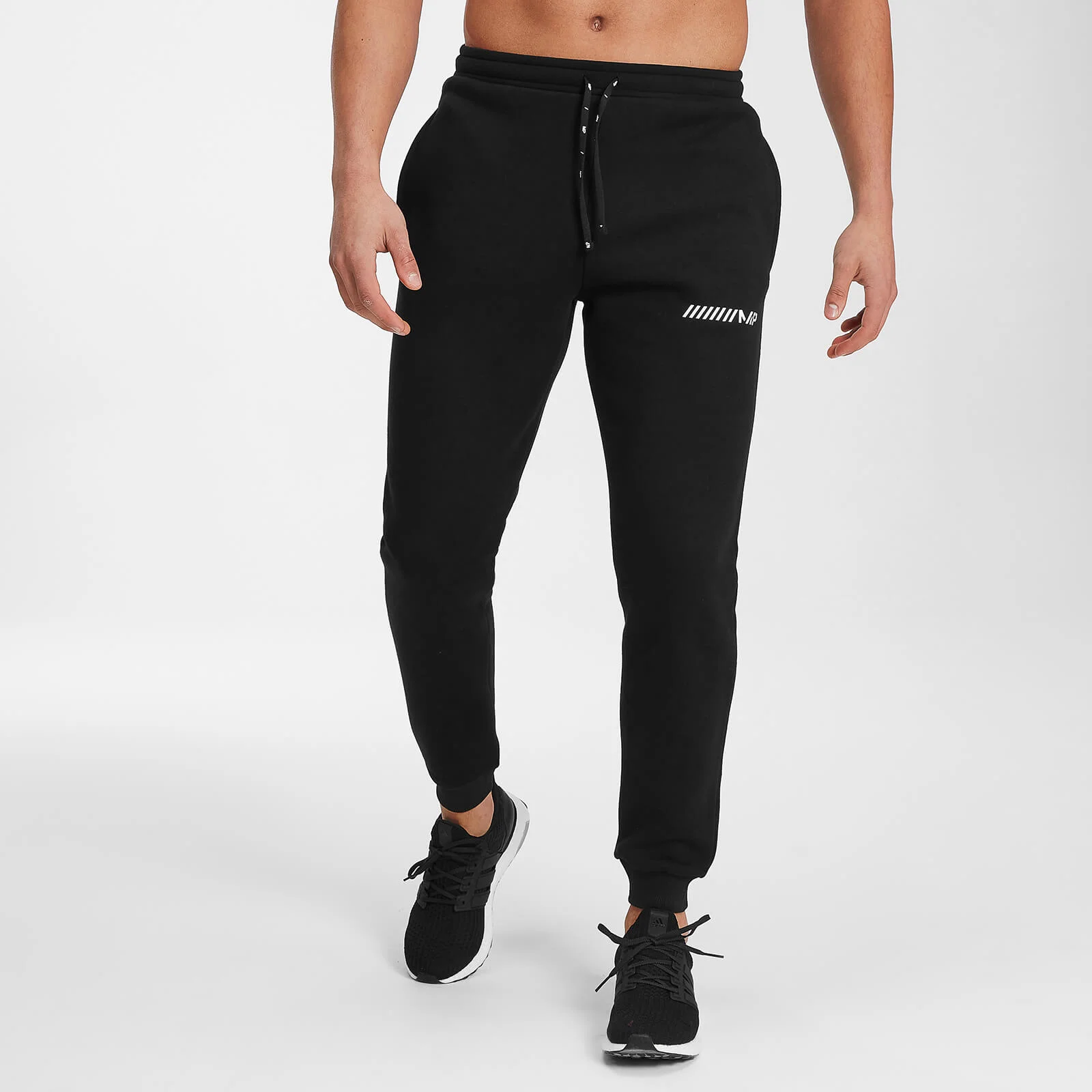 MP Men's Contrast Graphic Joggers - Black - XXS Obrázek 1
