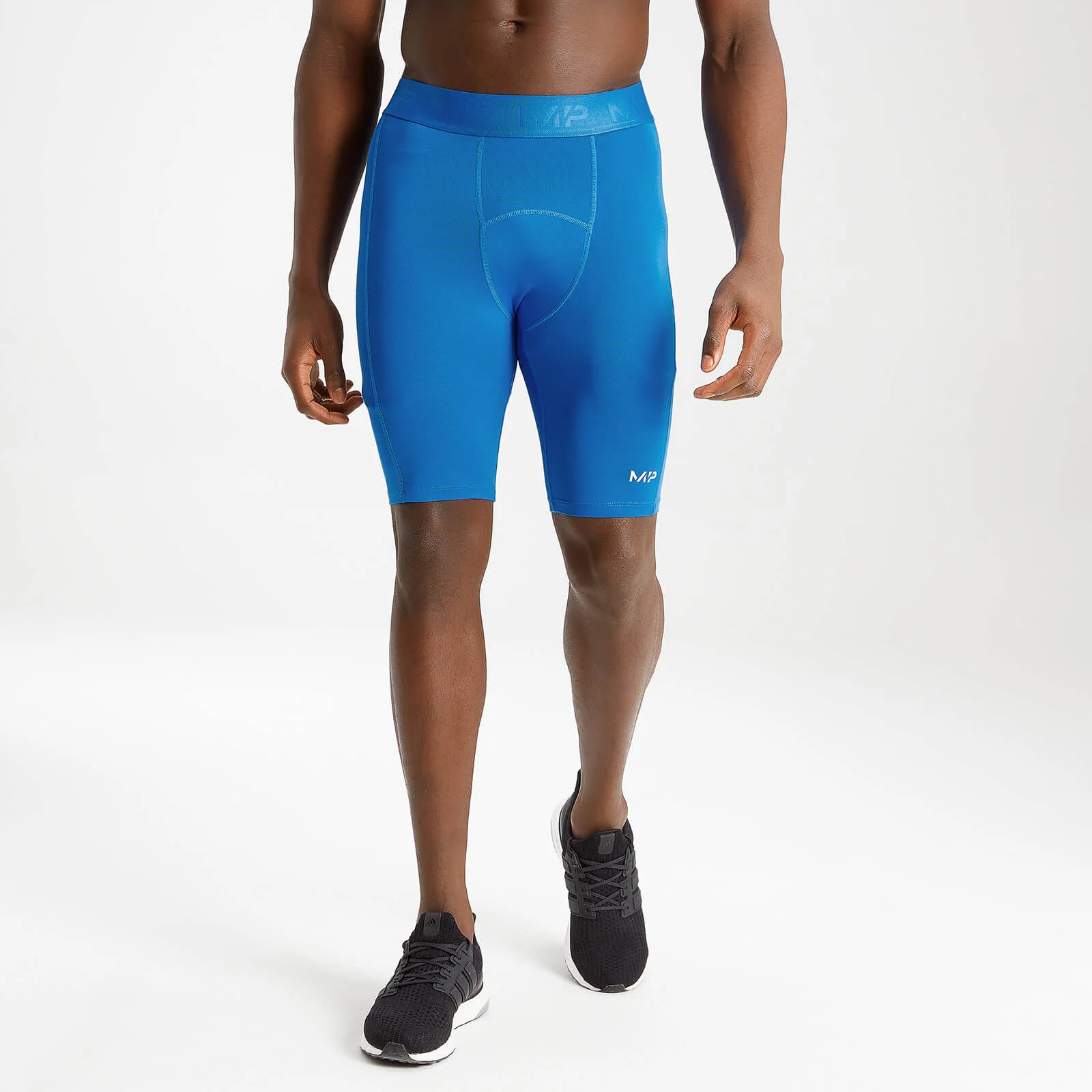 MP Men's Essentials Training Baselayer Short - True Blue - XXS Obrázek 1