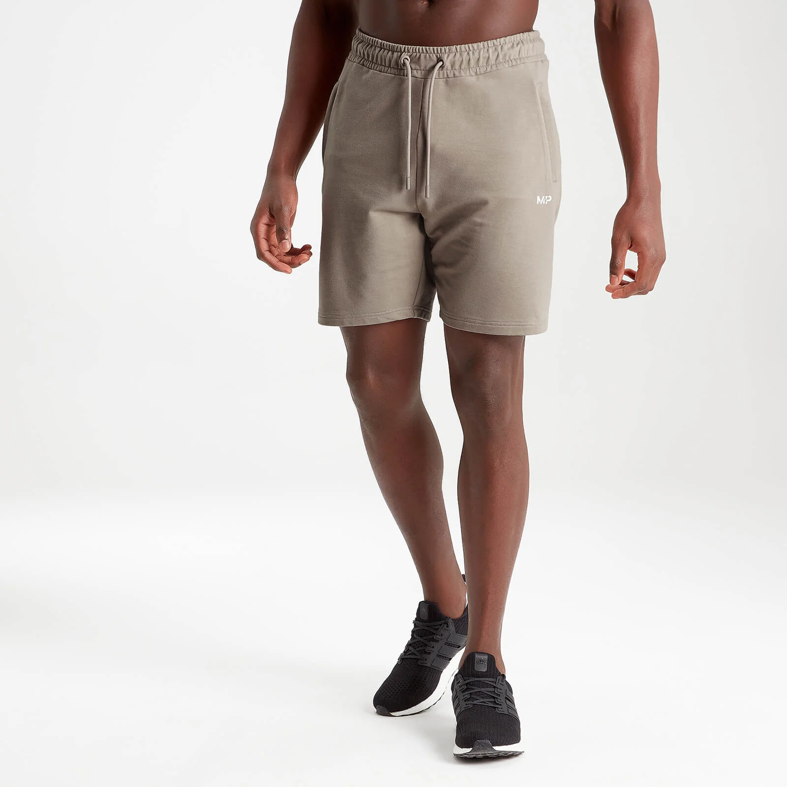 MP Men's Form Sweatshorts - Taupe - XXS Obrázek 1