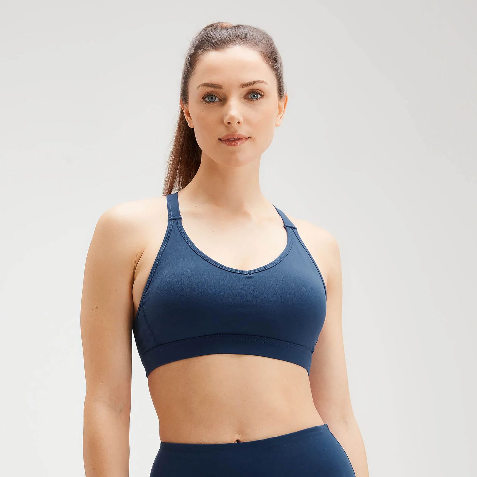 MP Women's Power Mesh Sports Bra - Dark Blue - XS Obrázek 1