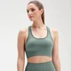 MP Shape dámská Ultra bezešvá sportovní podprsenka - Zelená