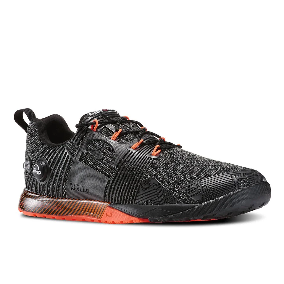 Reebok CrossFit Nano Pump Fusion Trainers - Black/Orange Obrázek 1