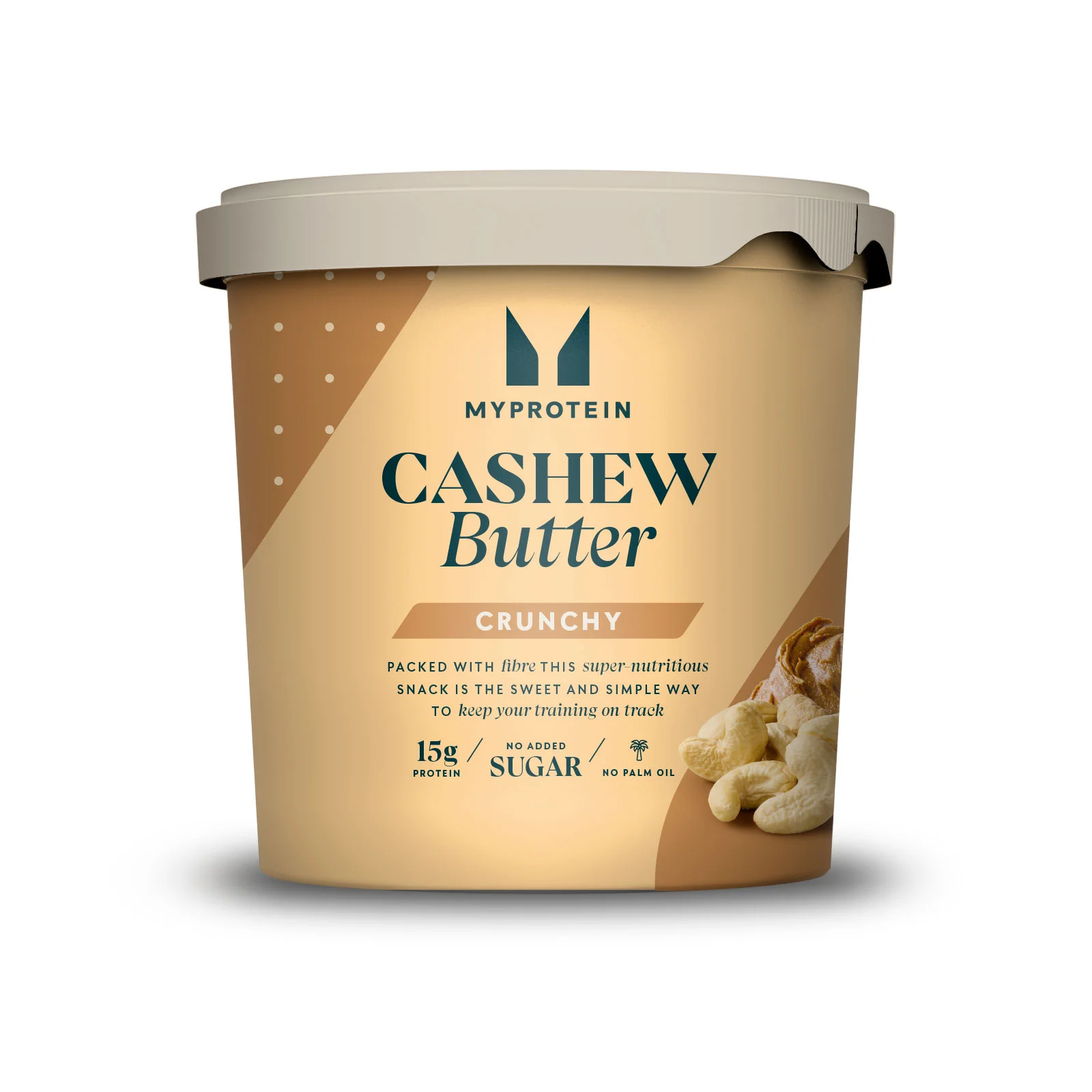 Přírodní kešu máslo - 1kg - Originál - s kousky Obrázek 1