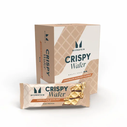 Protein Wafer Oplatky - 10Tyčinky - Čokoláda a Lískový oříšek