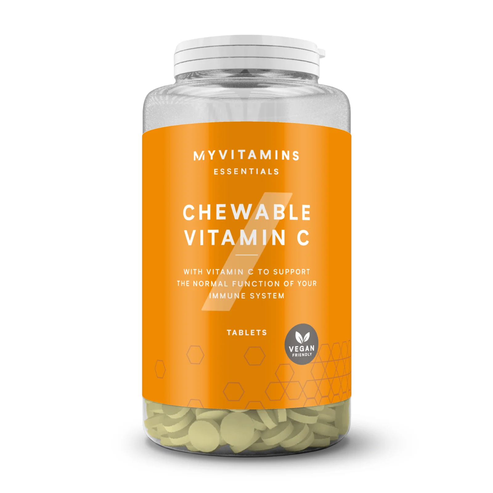 Žvýkací Vitamín C - 60Tablety - Pomeranč Obrázek 1