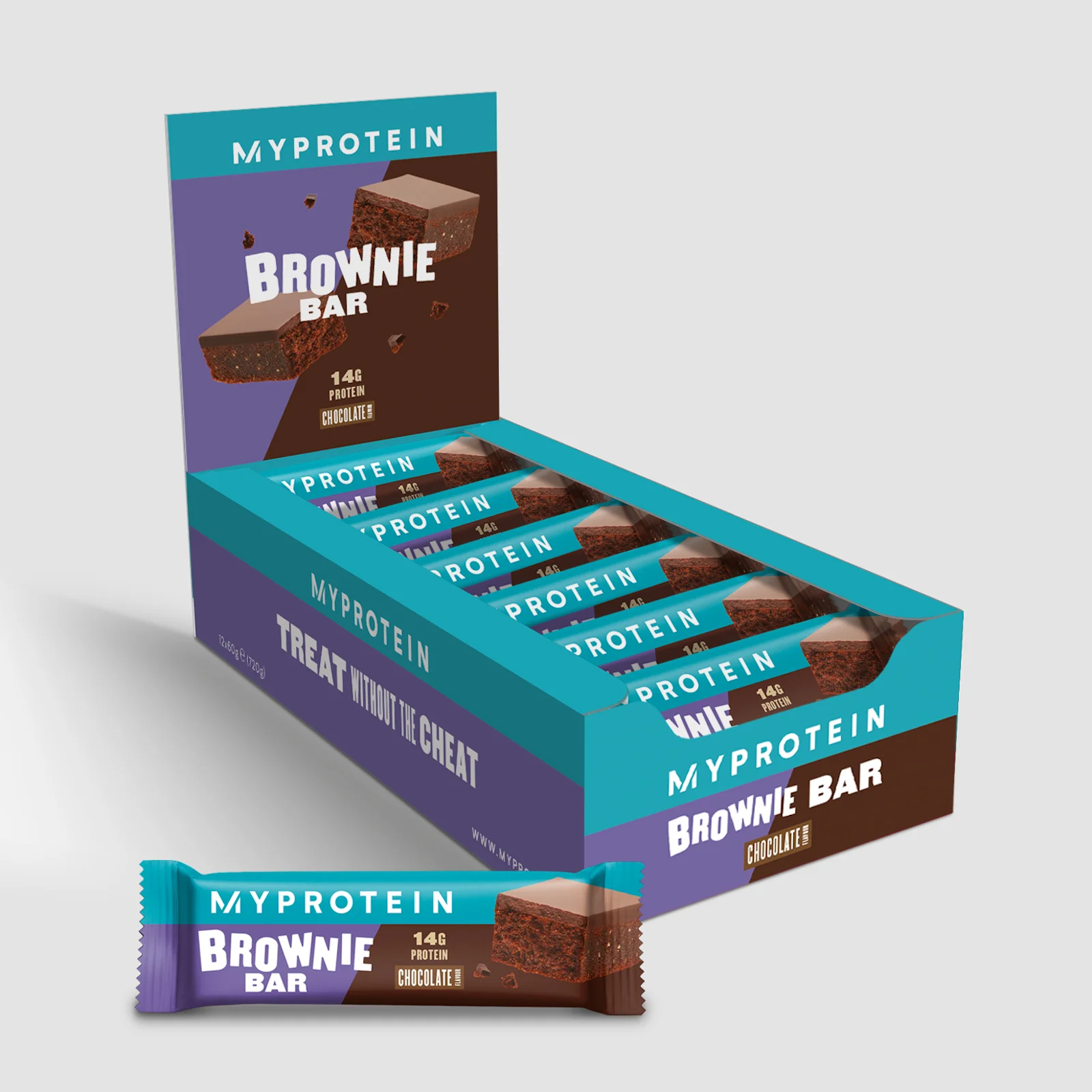 Protein Brownie tyčinky - Čokoláda Obrázek 1