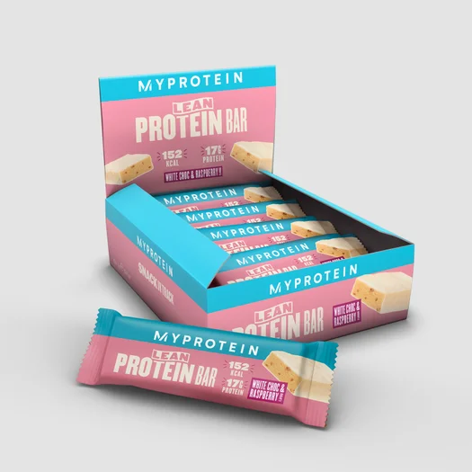 Dietní proteinová tyčinka - 12 x 45g - White Chocolate and Raspberry