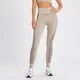 MP Dámské Contrast Rib Seamless Legíny – Sezamovo-černé