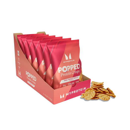 Pufované proteinové chipsy - Thai Sweet Chilli