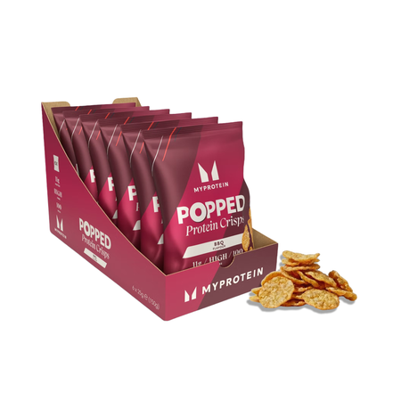 Pufované proteinové chipsy - Barbecue