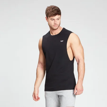 MP Drop Armhole Tank - Černý