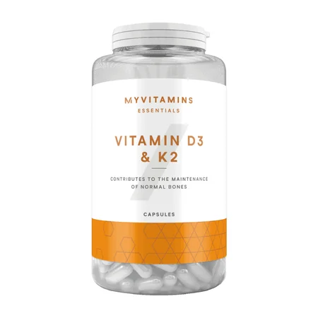 Vitamín D3 a K2 v kapslích