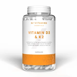 Vitamín D3 a K2 v kapslích - Amount 90CAPSULES, 90servings