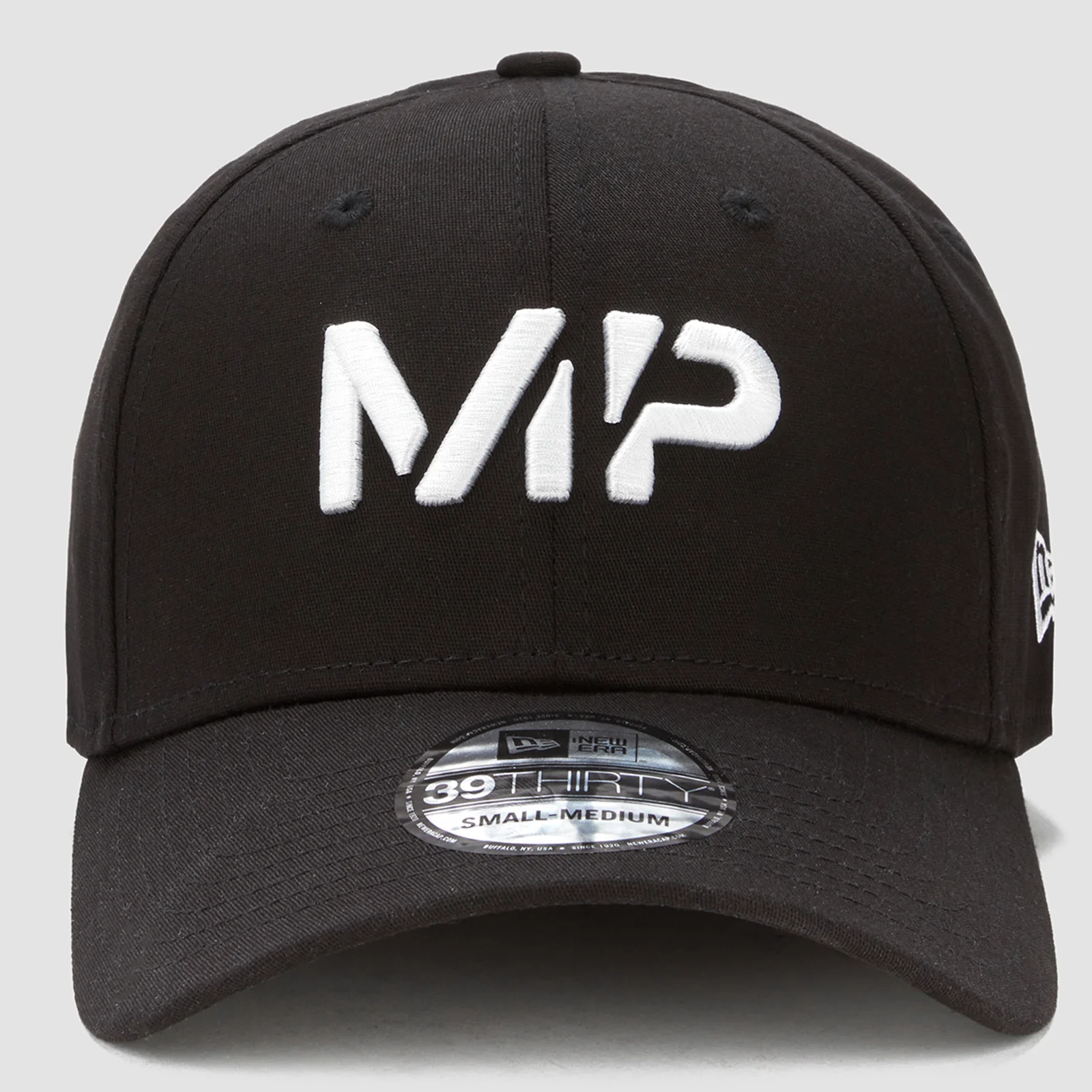 MP New Era 39THIRTY Basebalová Čepice – Černá/Bílá - S-M Obrázek 1