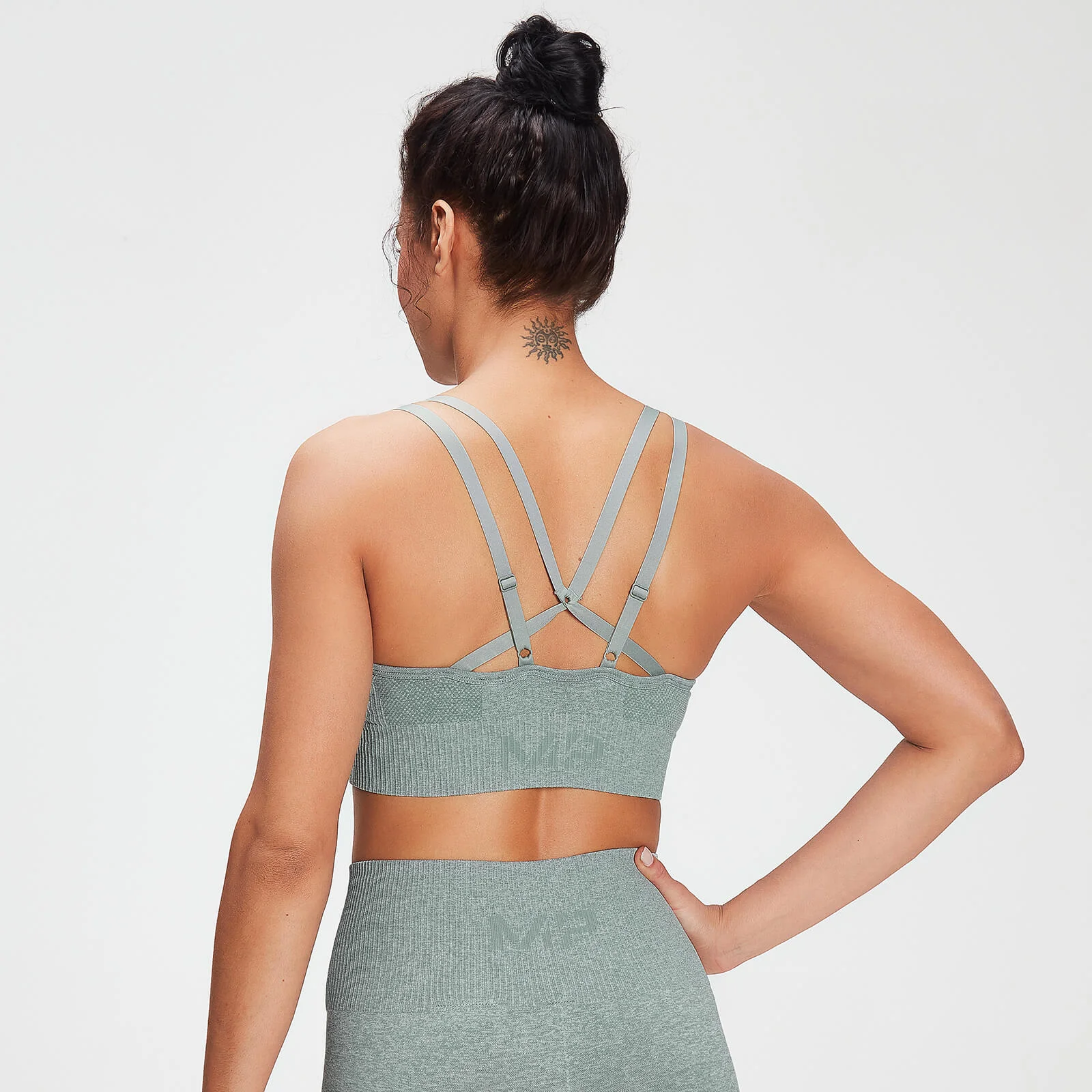 MP Women's Training Seamless Bra - Washed Green - XXS Obrázek 1