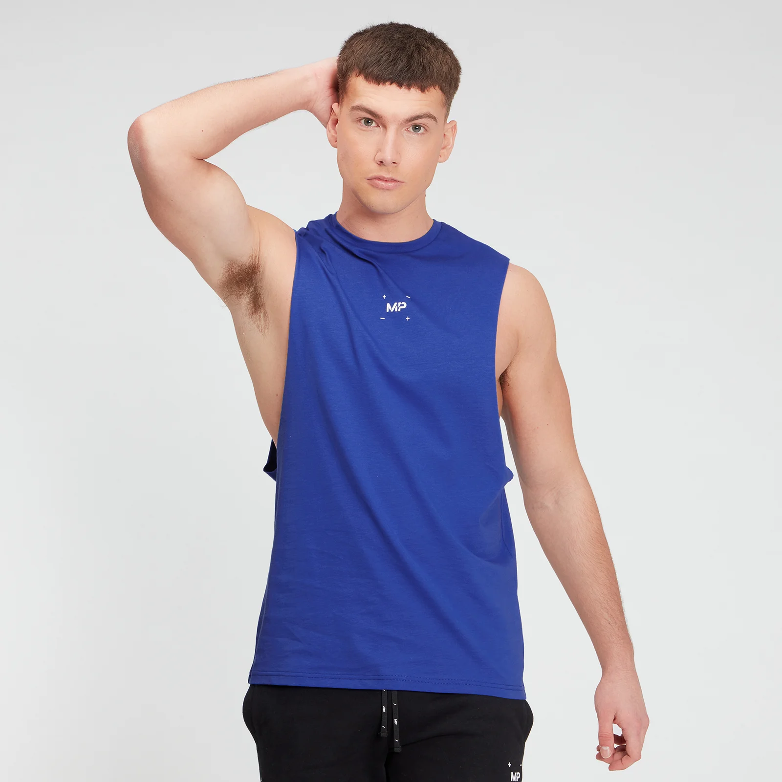 MP Men's Central Graphic Tank - Cobalt - XXS Obrázek 1