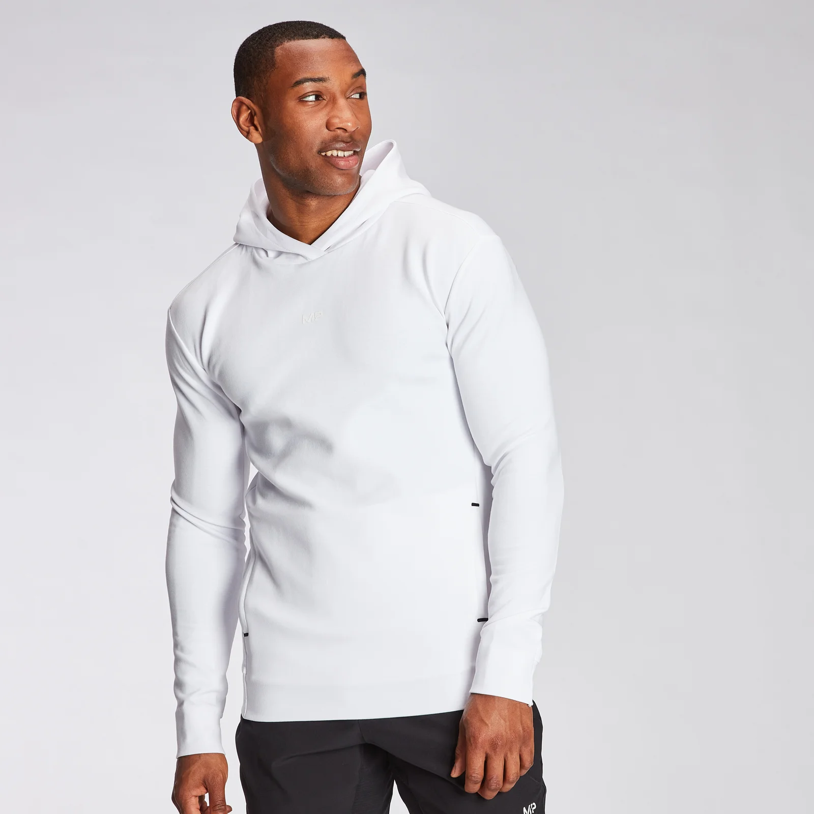 MP Men's Engage Hoodie - White - XXS Obrázek 1