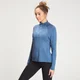 MP Dámský Performance 1/4 Training Top – Modré Galaxy Melír