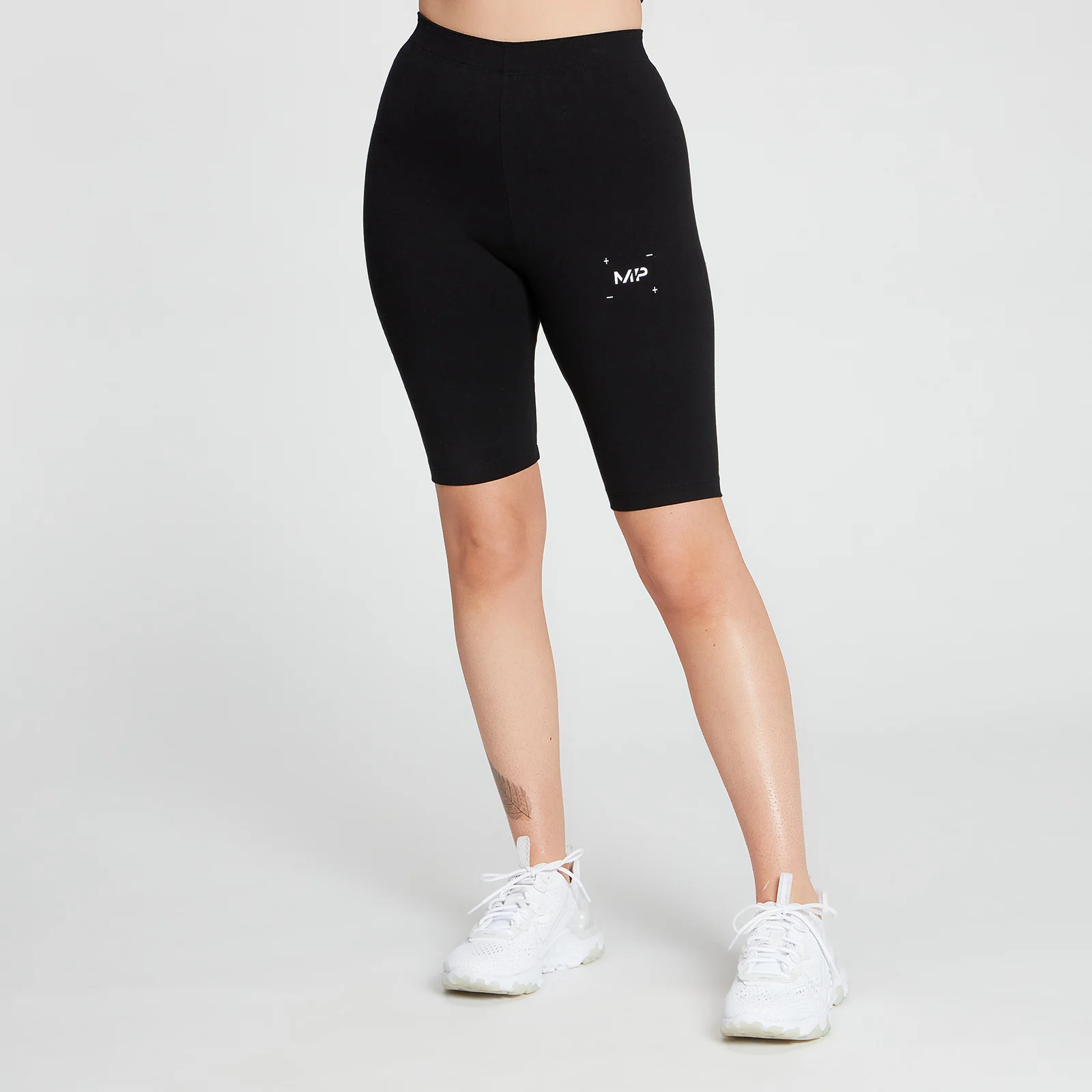 MP Women's Central Graphic Cycling Shorts - Black - XXS Obrázek 1