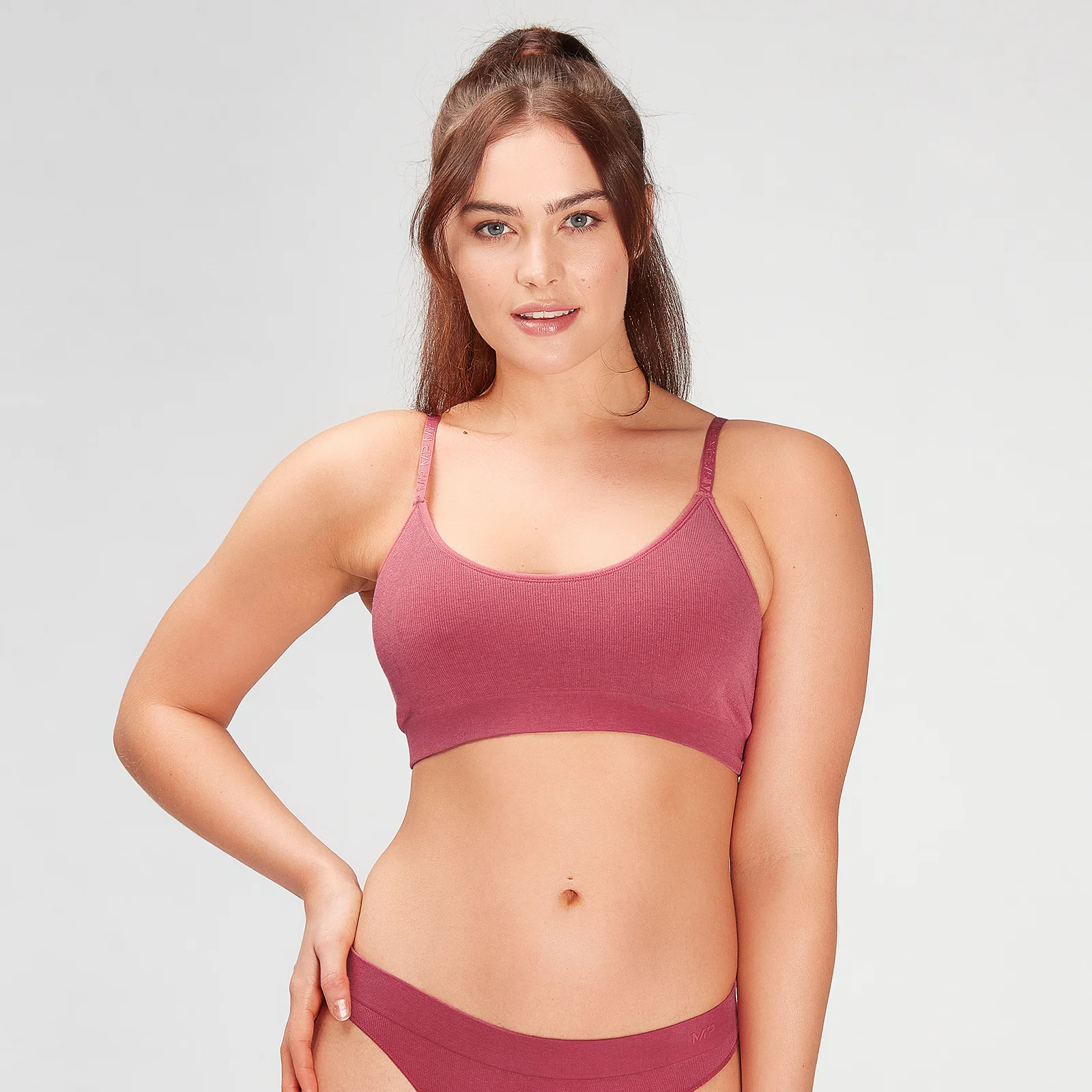 MP Composure bezešvá Bralette podprsenka - Růžová - XS Obrázek 1