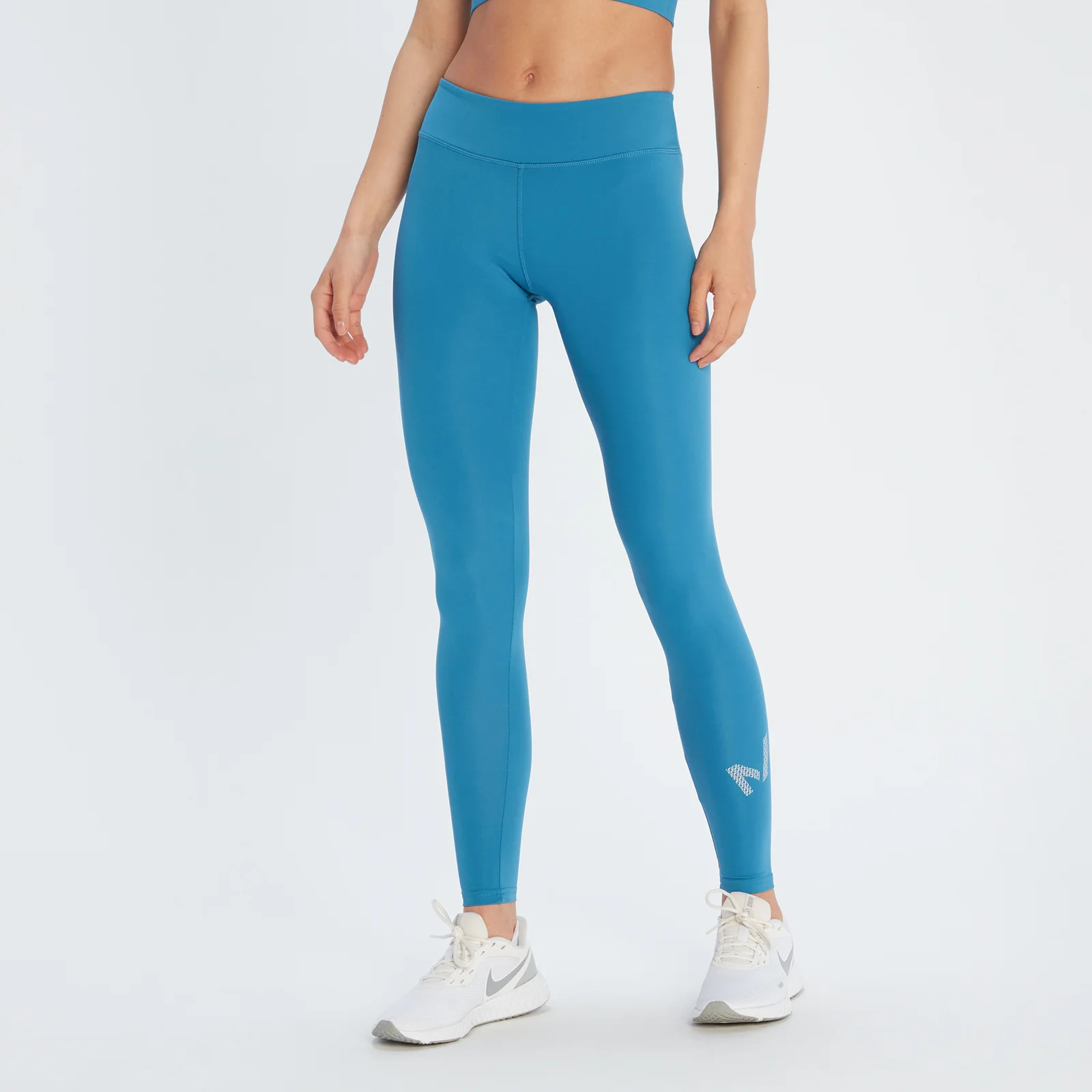 MP Women's Printed Training Leggings - Pilot Blue - XXS Obrázek 1